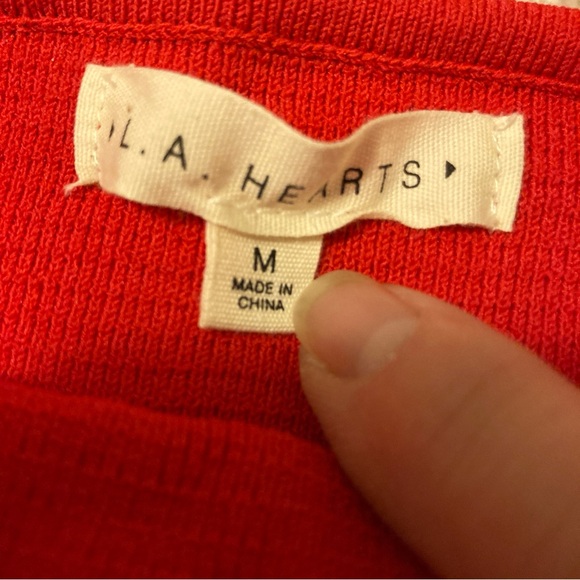 Pac Sun tube top - striped - size Medium - NWOT - Picture 3 of 4